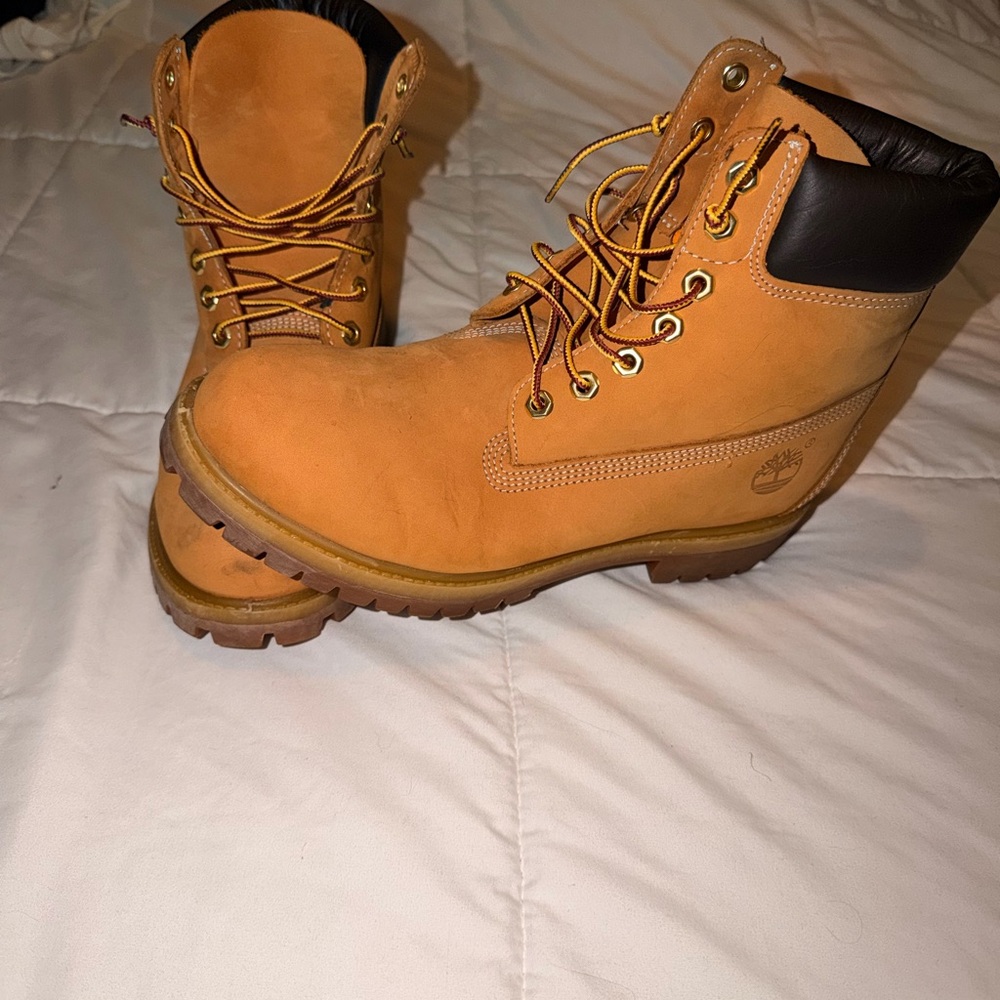Timberland Men's Brown Leather Boots